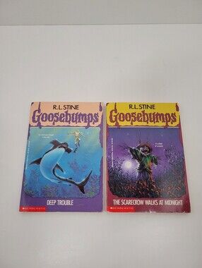Vintage 1994 Goosebumps Books # 19 And 20 R.L. Stine Set Of 2 Soft Cover Books